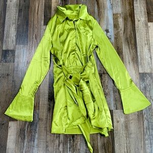 Very pretty silky green dress